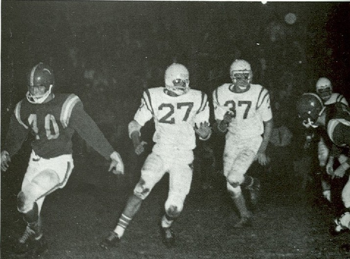 1966 varsity football play action 
